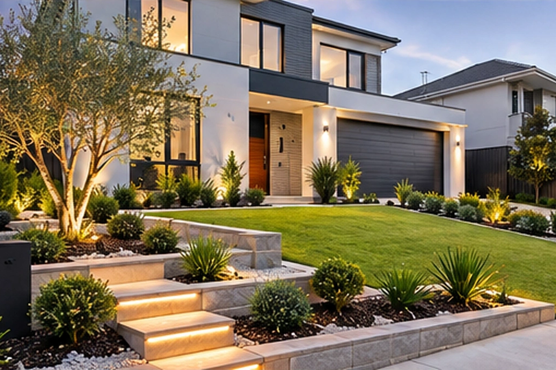 Natural grass — Fresh lawn installation