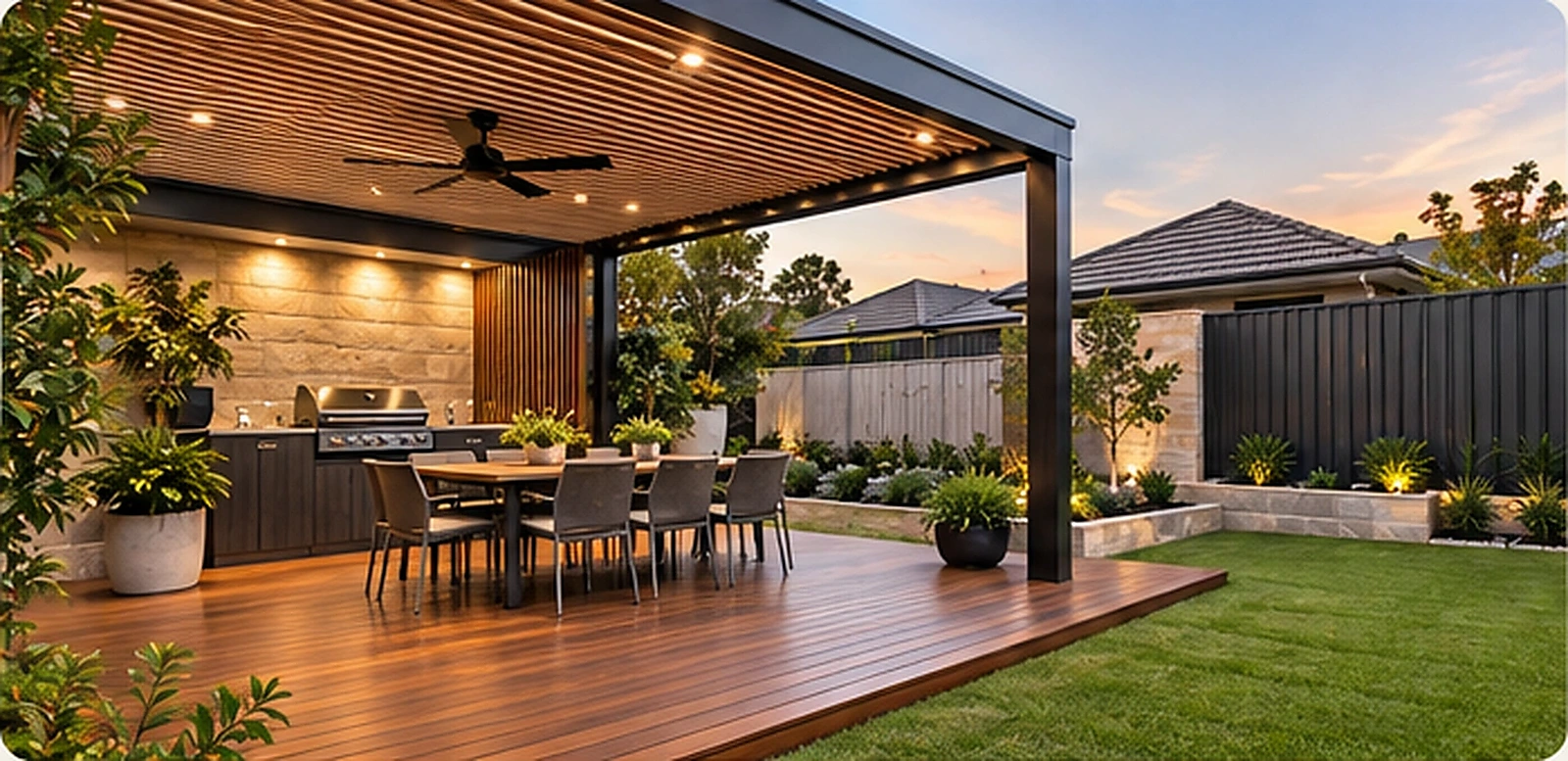 New home landscaping — Lawn & garden zones