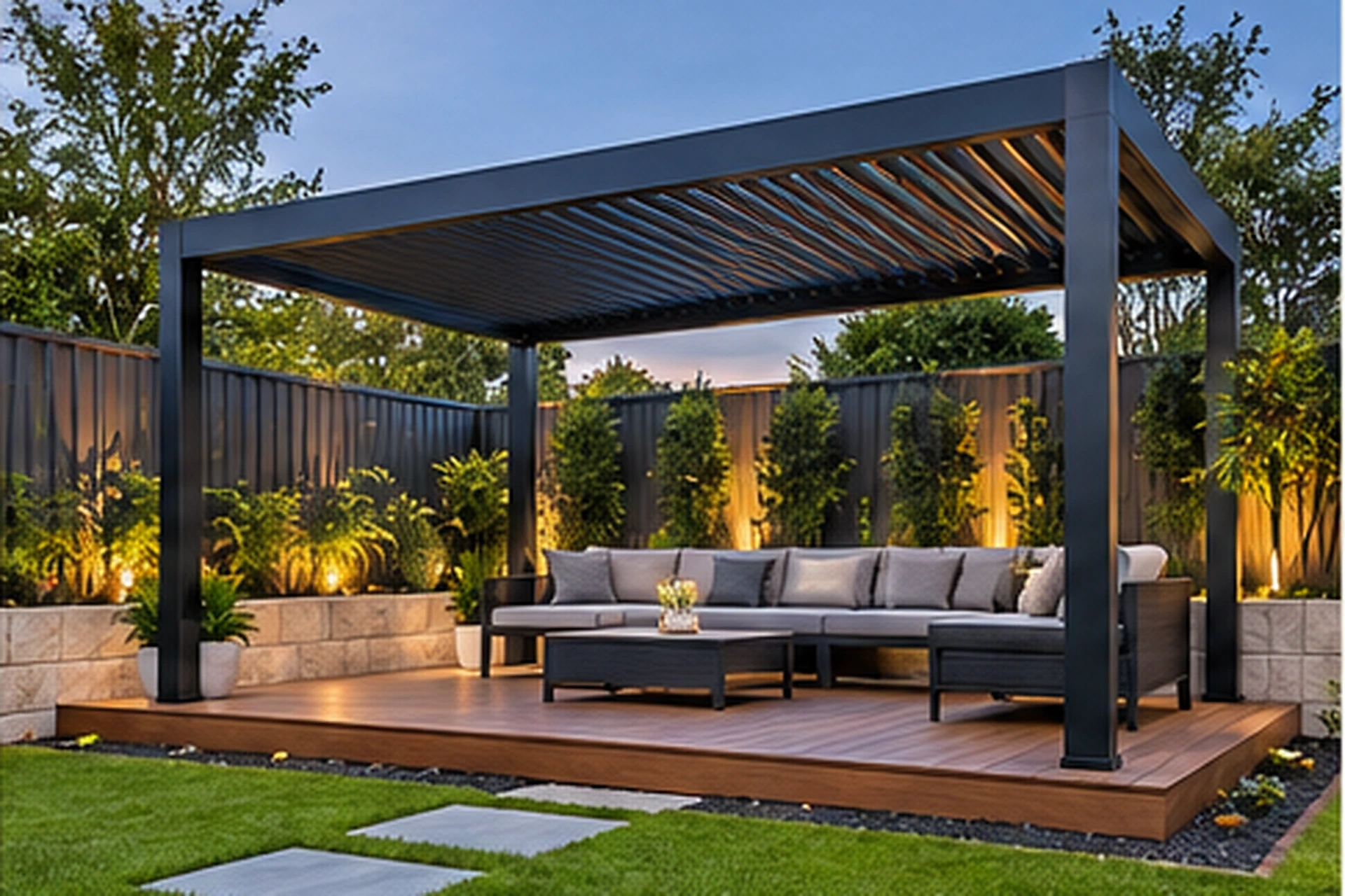 Pergolas — Modern pergola